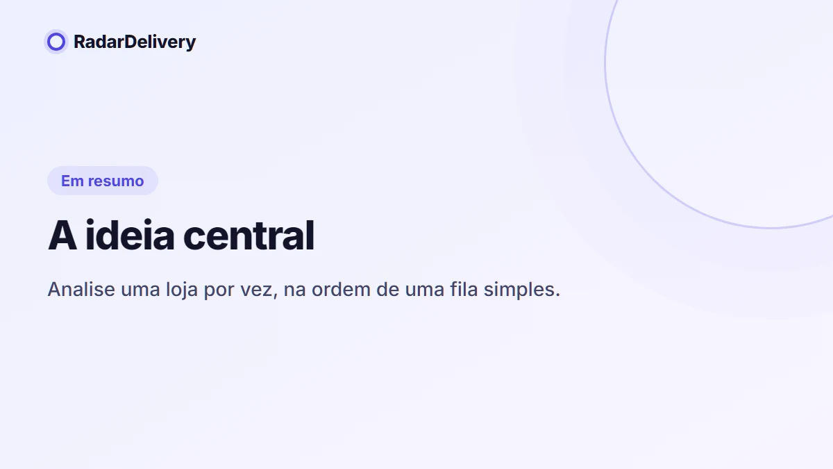 A ideia central